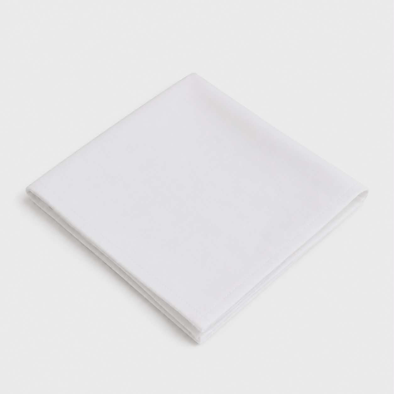 Location serviettes blanche 40x40 cm