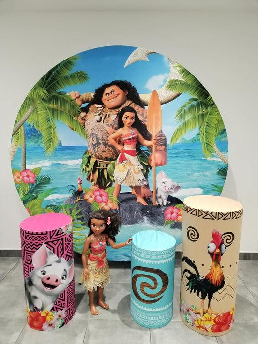 Toile thème Princesse des îles