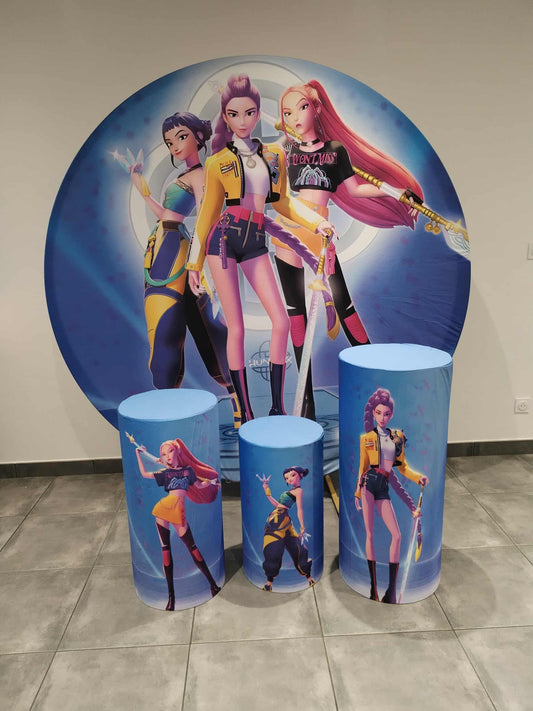 Toile thème Chanteuse K-POP