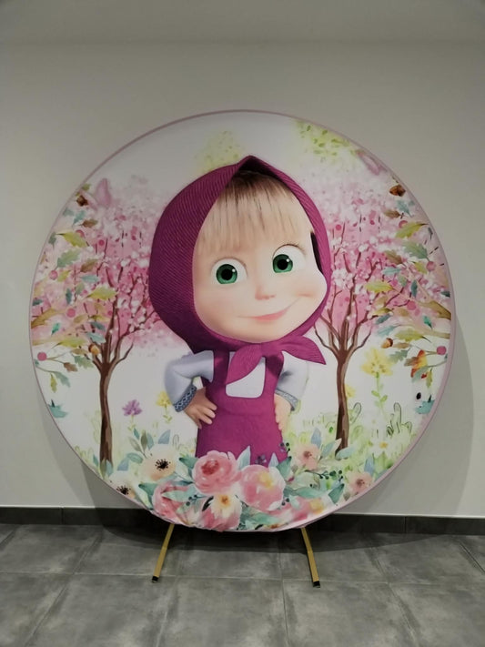 Toile thème Petite Fille de la Forêt