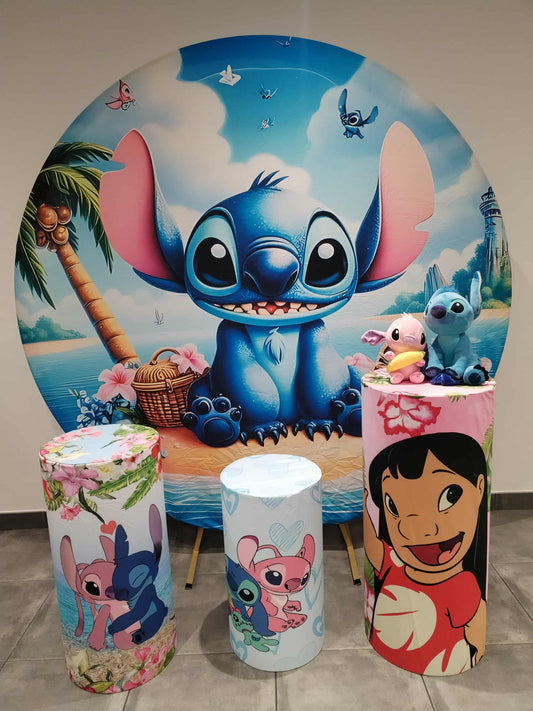 Toile thème Petit monstre bleu