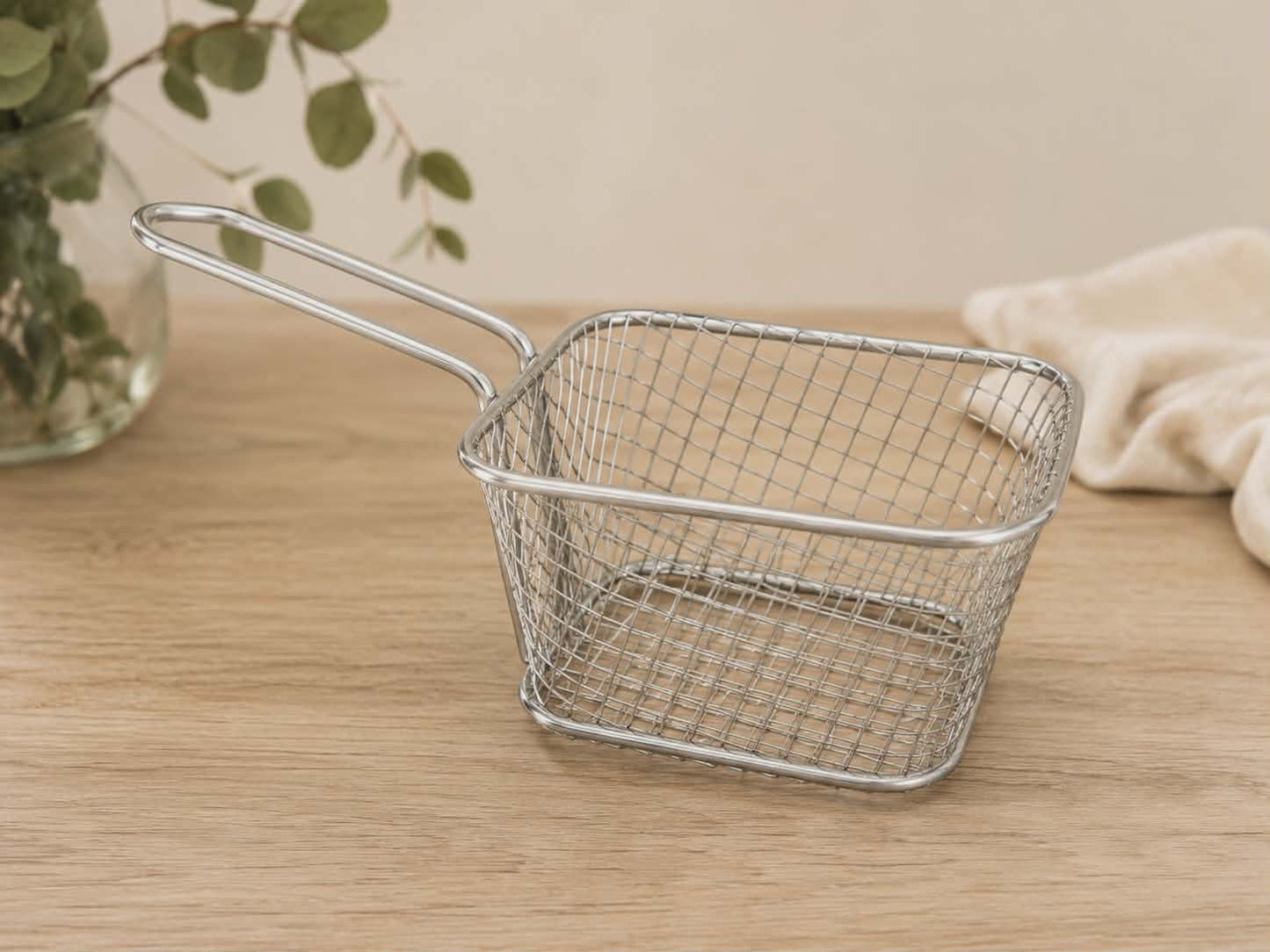 Mini panier de présentation en inox