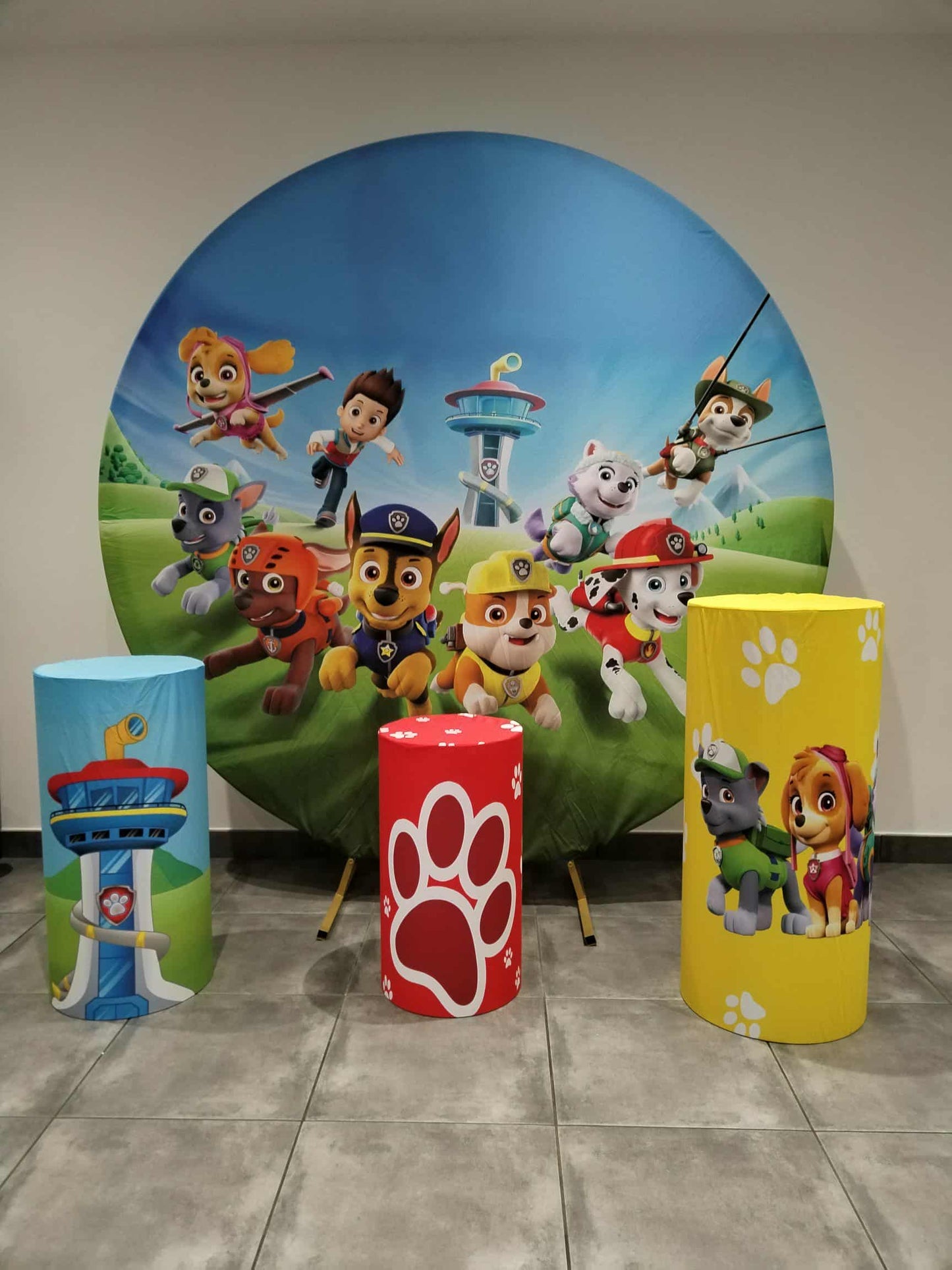 Toile thème Chiots Héros